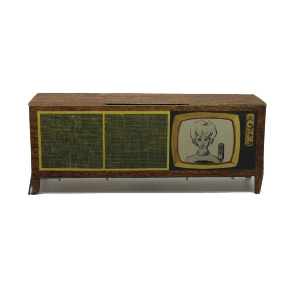 Mattel Barbie 1st Dream House Console with television and stereo