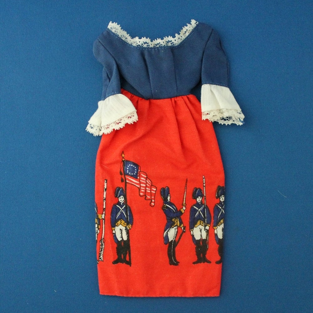 Mattel Barbie MOD Era Best Buy #9165 Bicentennial Dress