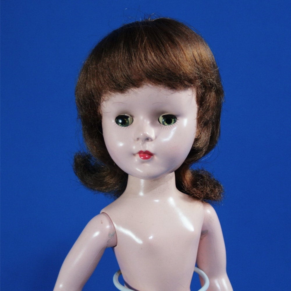 14" Hard Plastic Unmarked doll Sweet Sue-clone