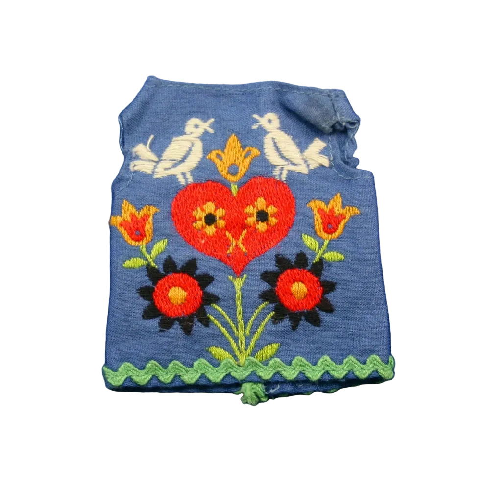 Mattel Skipper 1965 Fun Time Embroidered Vest