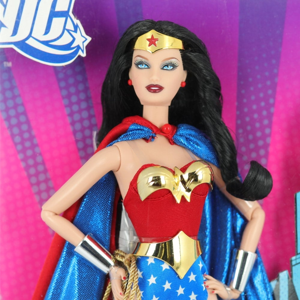 Mattel DC 2008 Wonder Woman Barbie by Mattel Pink Label NRFB