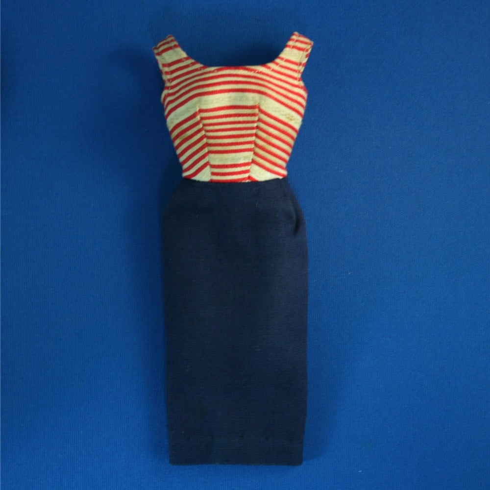 Mattel Barbie #918 Cruise Stripes Dress