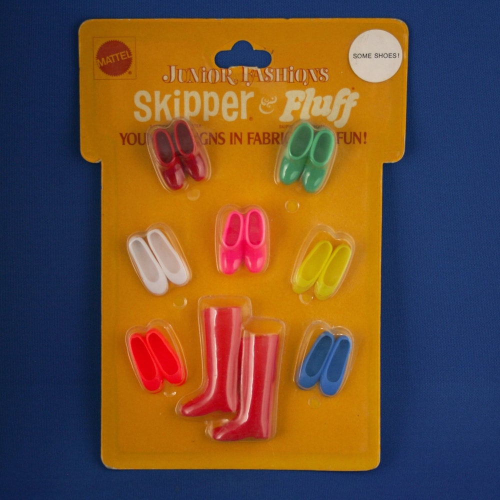 Mattel Skipper PAK Some Shoes! NRFP