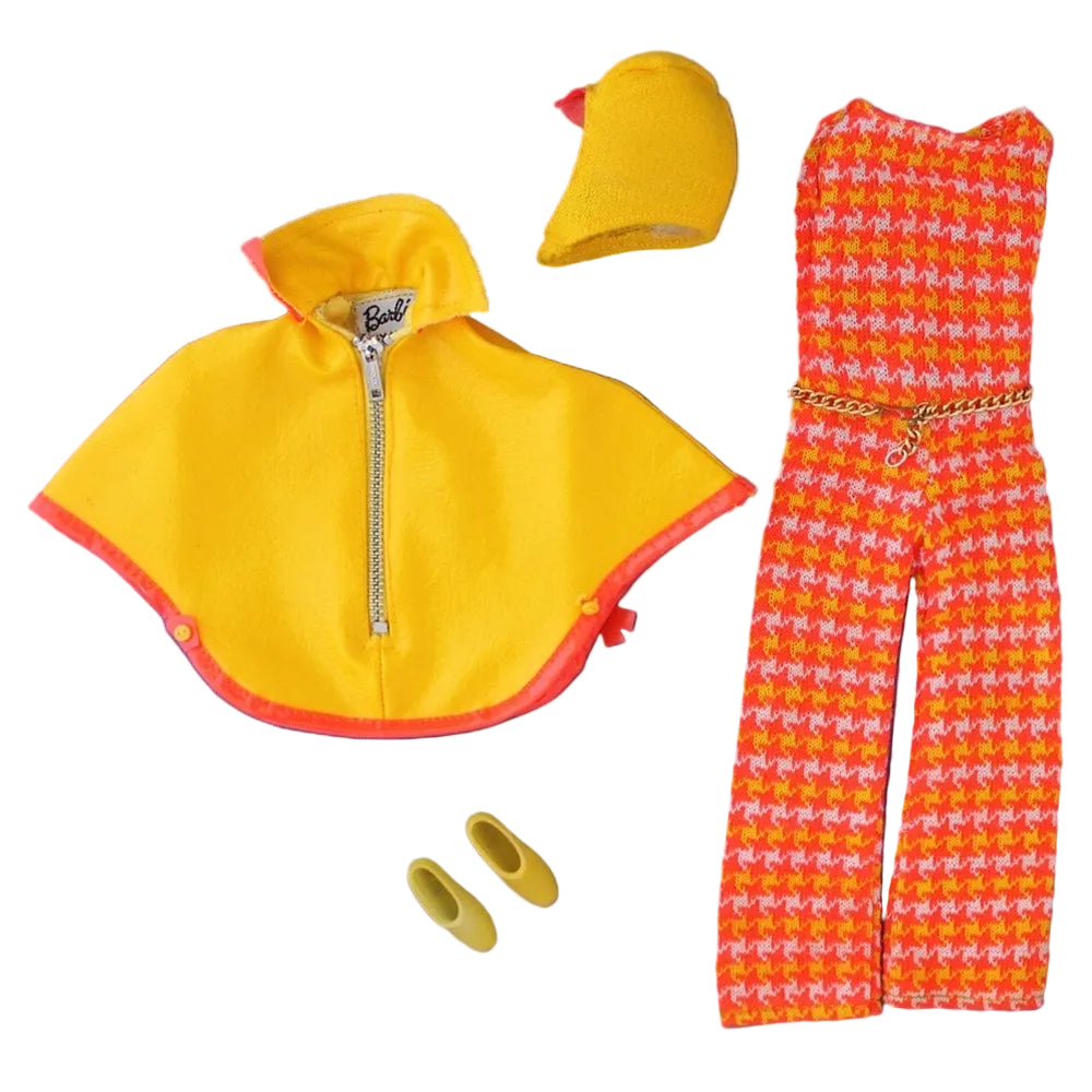 Mattel Barbie 1971 Poncho Put-Ons Complete Set