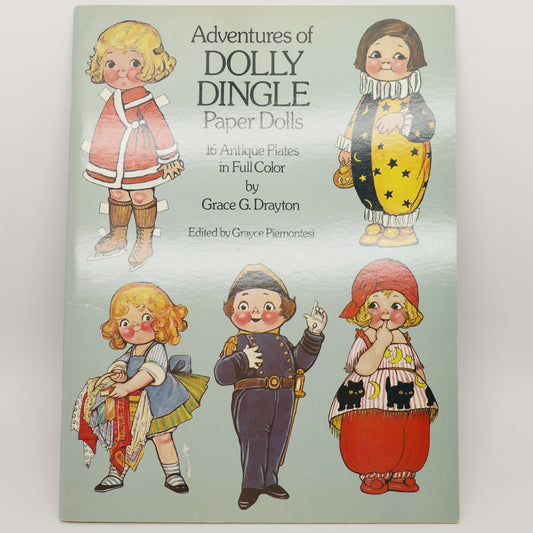1985 Adventures of Dolly Dingle (Remake of 1916-1923) Paper Doll New, Uncut