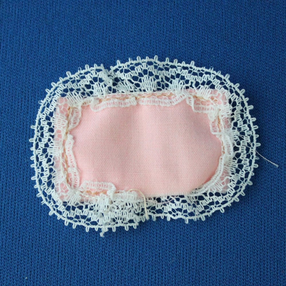 Mattel Barbie MOD Era 1974 Barbie Baby-Sits Baby Pillow