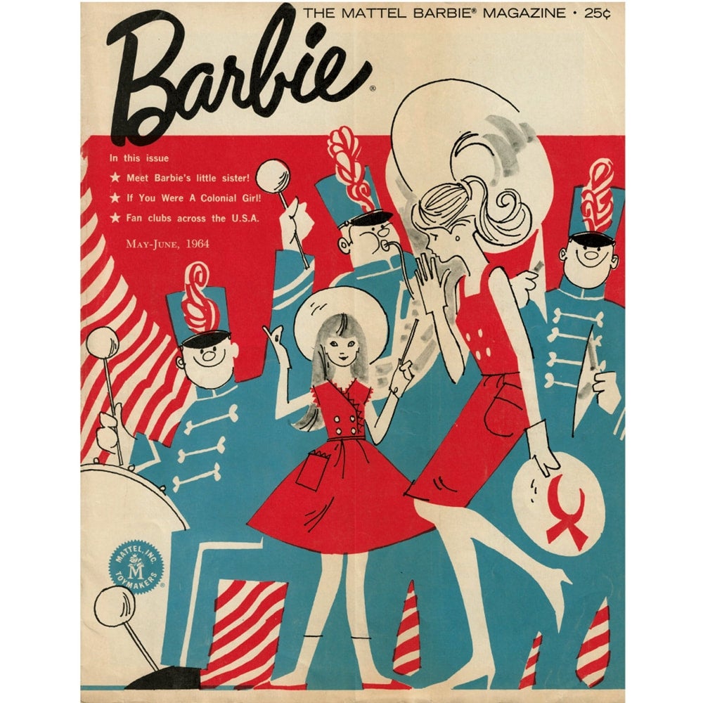 The Mattel Barbie Magazine 1964