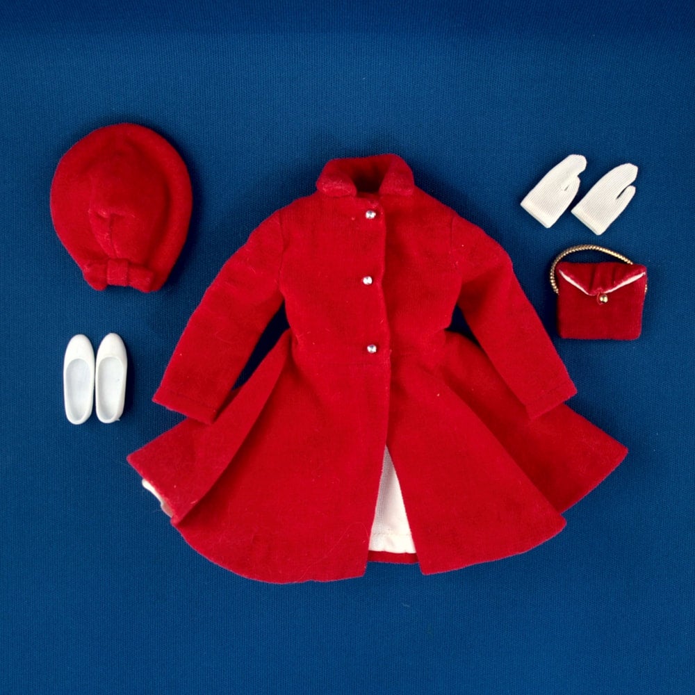 Mattel Skipper Dress Coat Complete Set