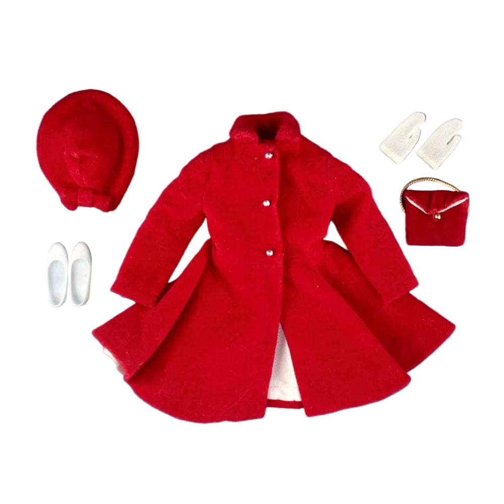 Mattel Skipper 1964 Dress Coat Complete Set