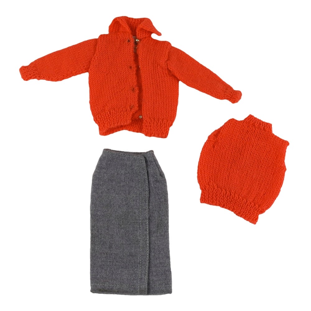 Mattel Barbie #976 Sweater Girl Sweater, Shell, Skirt