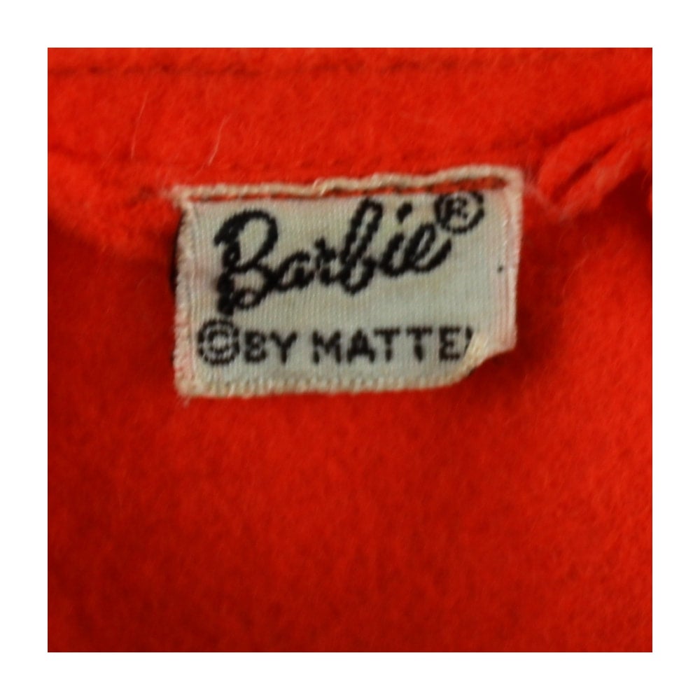 Mattel Barbie MOD Era Fiery Felt Coat