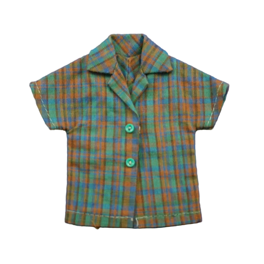 Mattel Skipper 1965 Fun Time Plaid Shirt