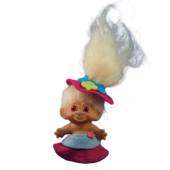 DAM C 64 DAM 2 1/2" Blond Hair Troll