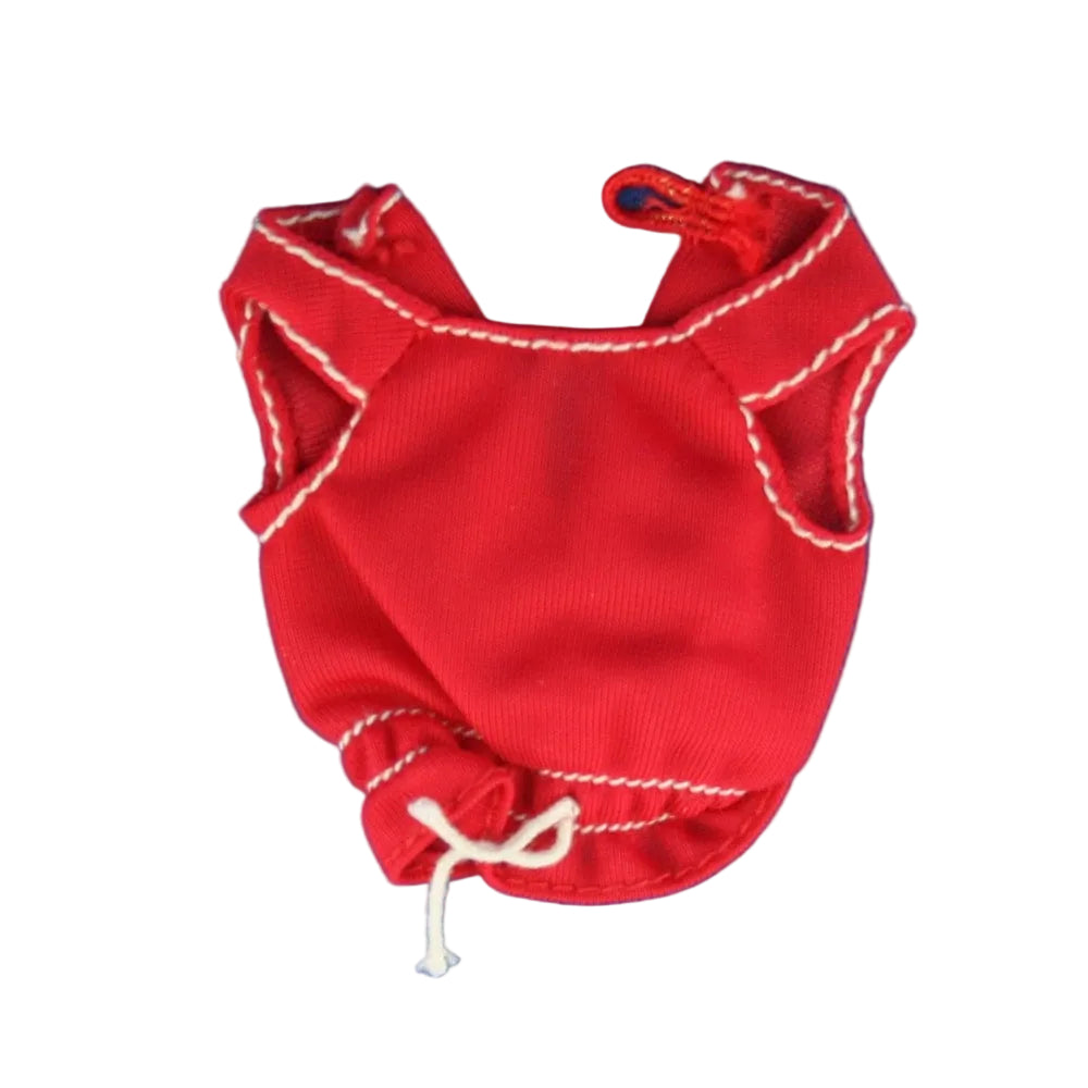 Mattel Skipper 1975 Growing Up #9022 Red Nylon Top