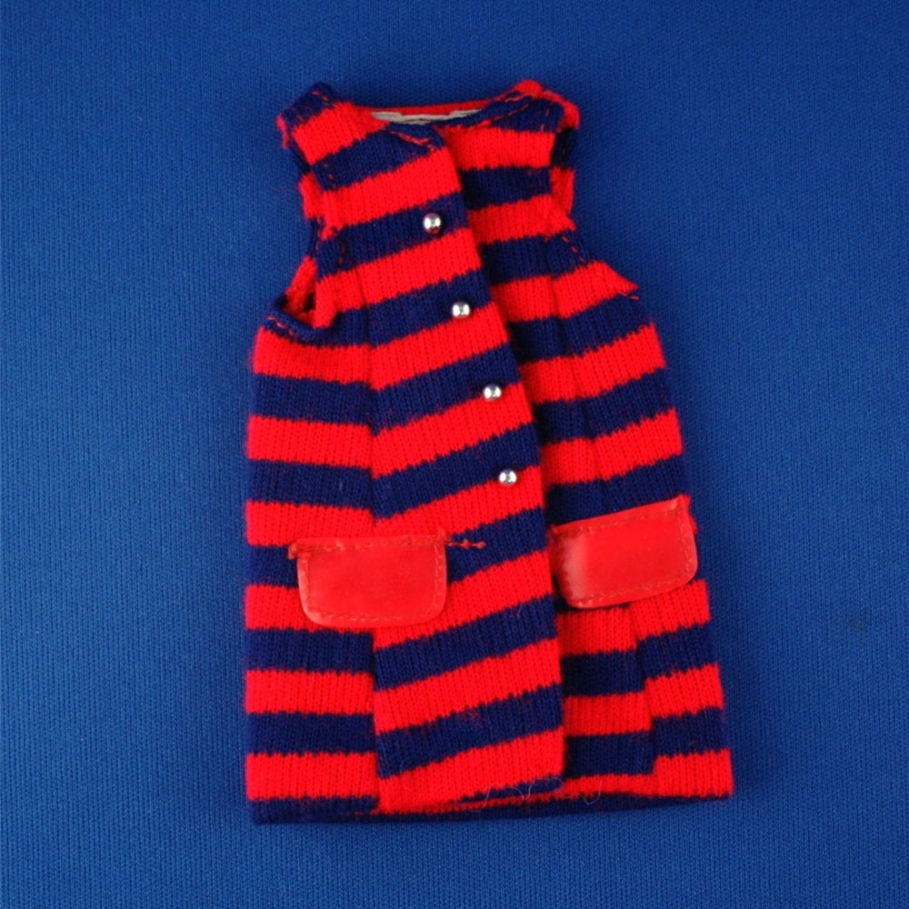 Mattel Francie MOD Era Striped Types Vest