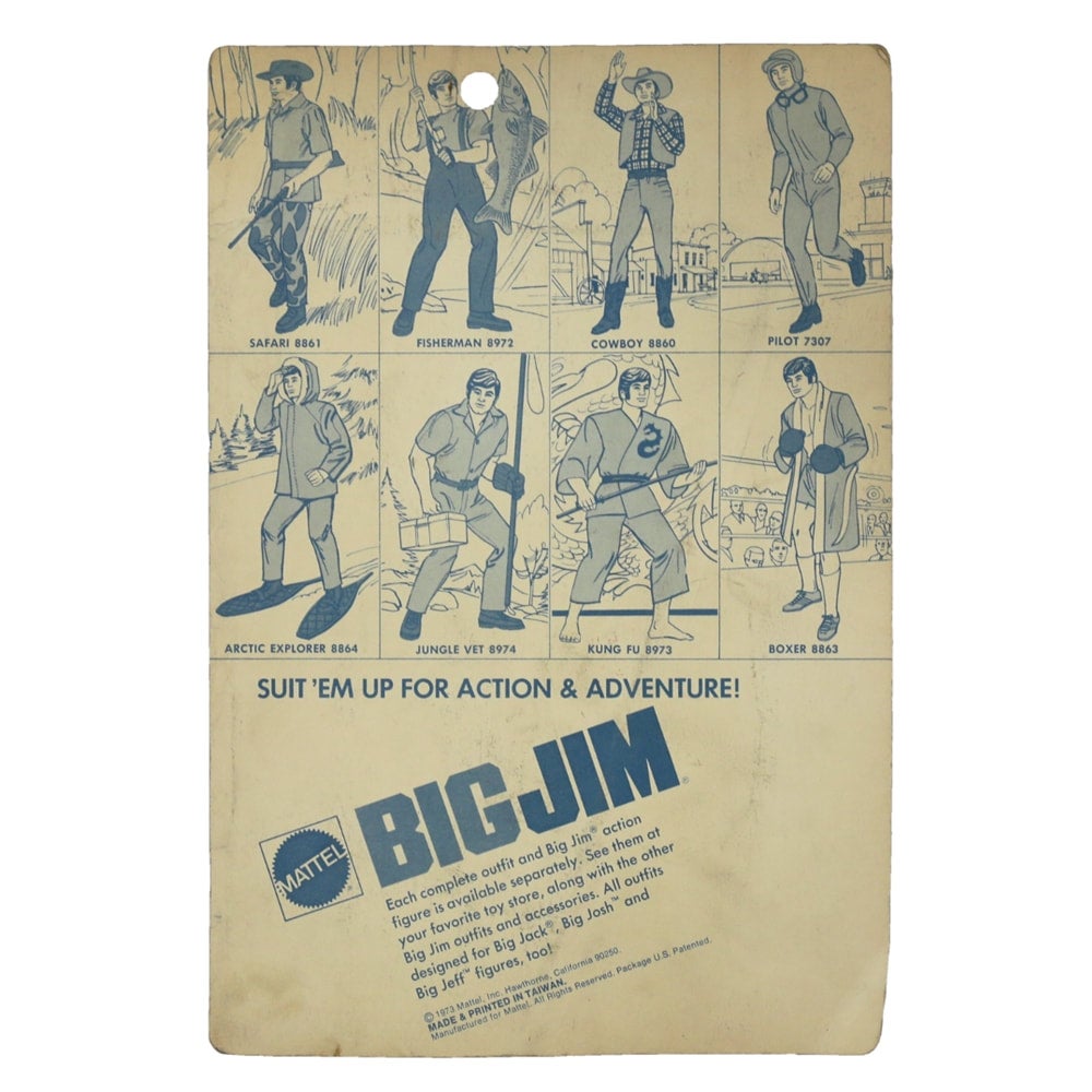 Mattel Big Jim 1973 Fashion "Pilot" 7307 NRFP