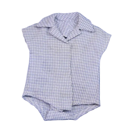 Mattel Barbie 1959 #916 Commuter Set Blue Check Blouse