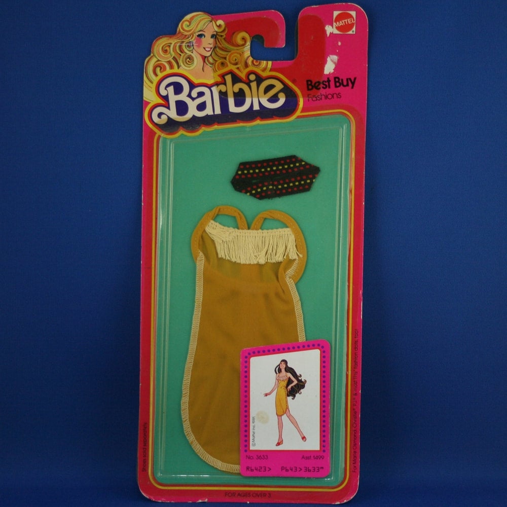 Mattel Barbie 1981 SuperStar Barbie Logo Best Buy #3633 NRFP