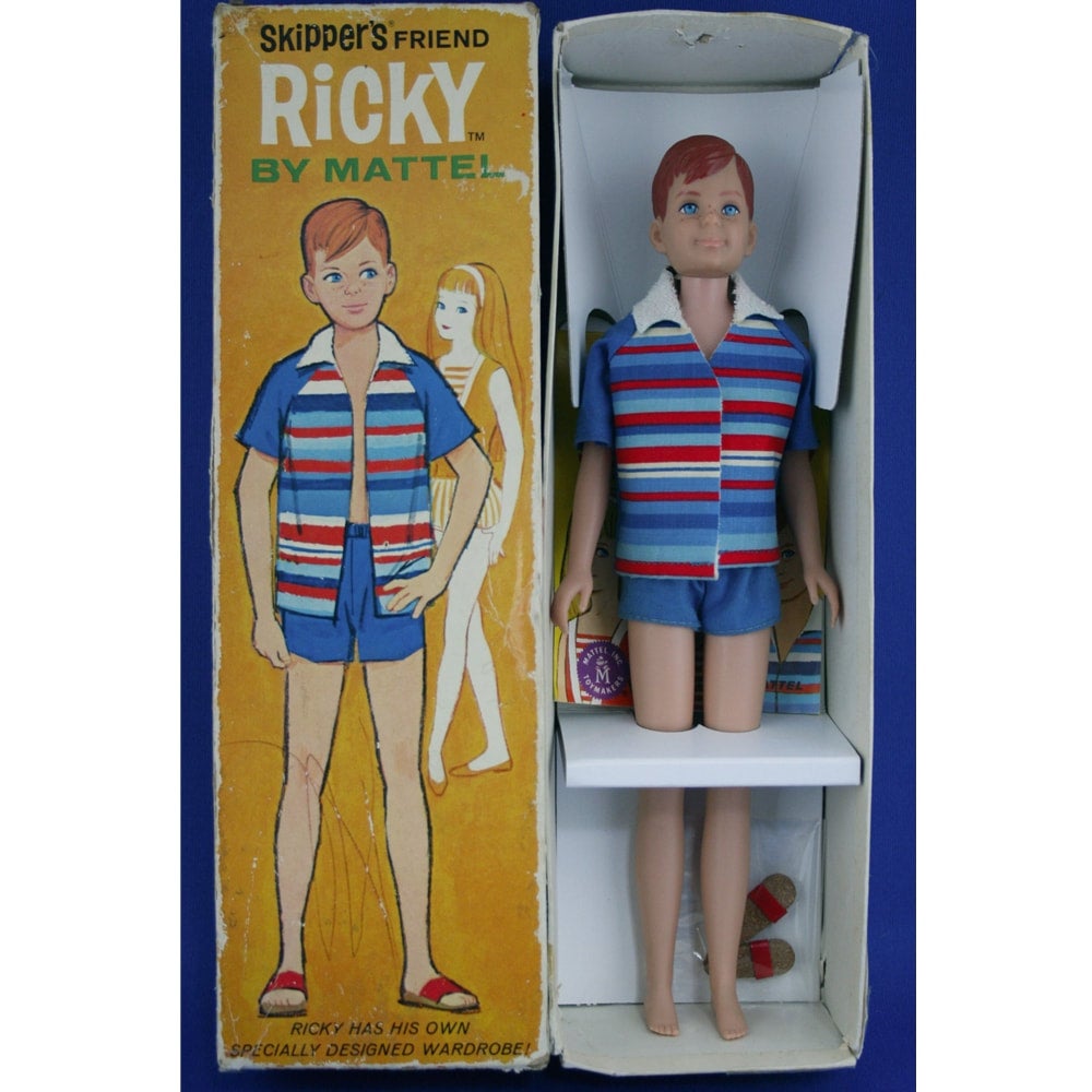 Mattel Skipper's Friend Ricky Doll in Original Box