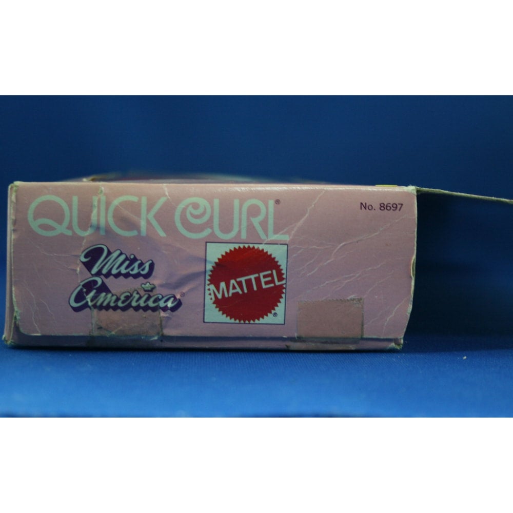 Mattel Miss America 1972 Quick Curl Doll NRFB Early Style Box