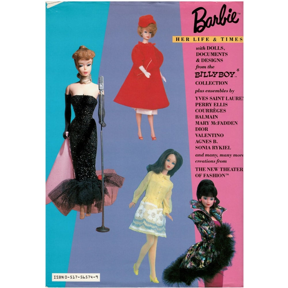 Barbie Her Life & Times *BILLYBOY* hardback book