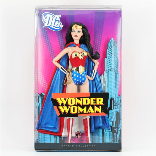 Mattel DC 2008 Wonder Woman Barbie by Mattel Pink Label NRFB