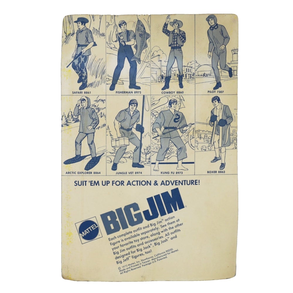 Mattel Big Jim 1973 Fashion "Safari" 8861 NRFP