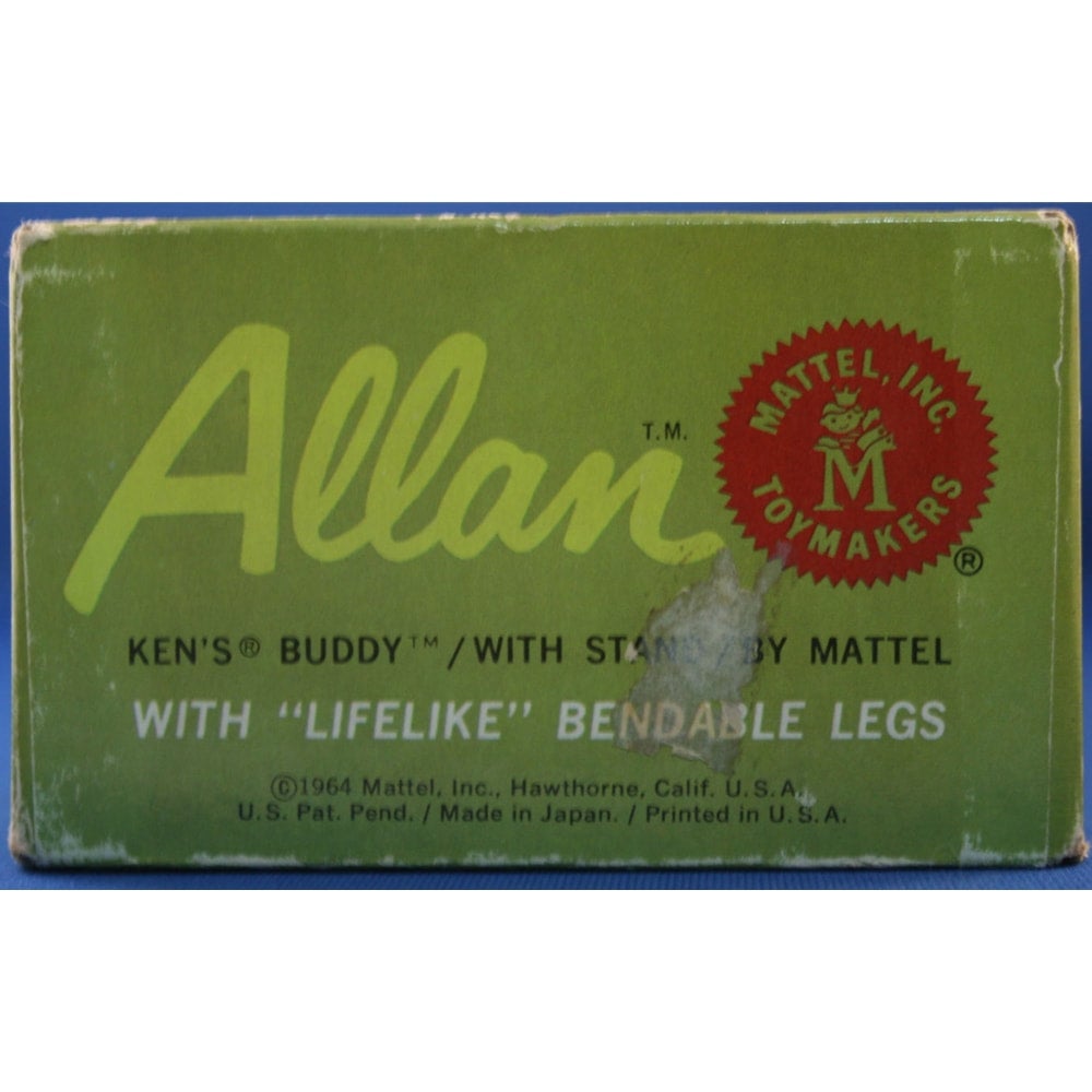 Mattel Allan Bendable Leg Allan MIB