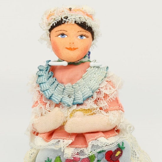 7" Lenci-type, Mollye-type doll