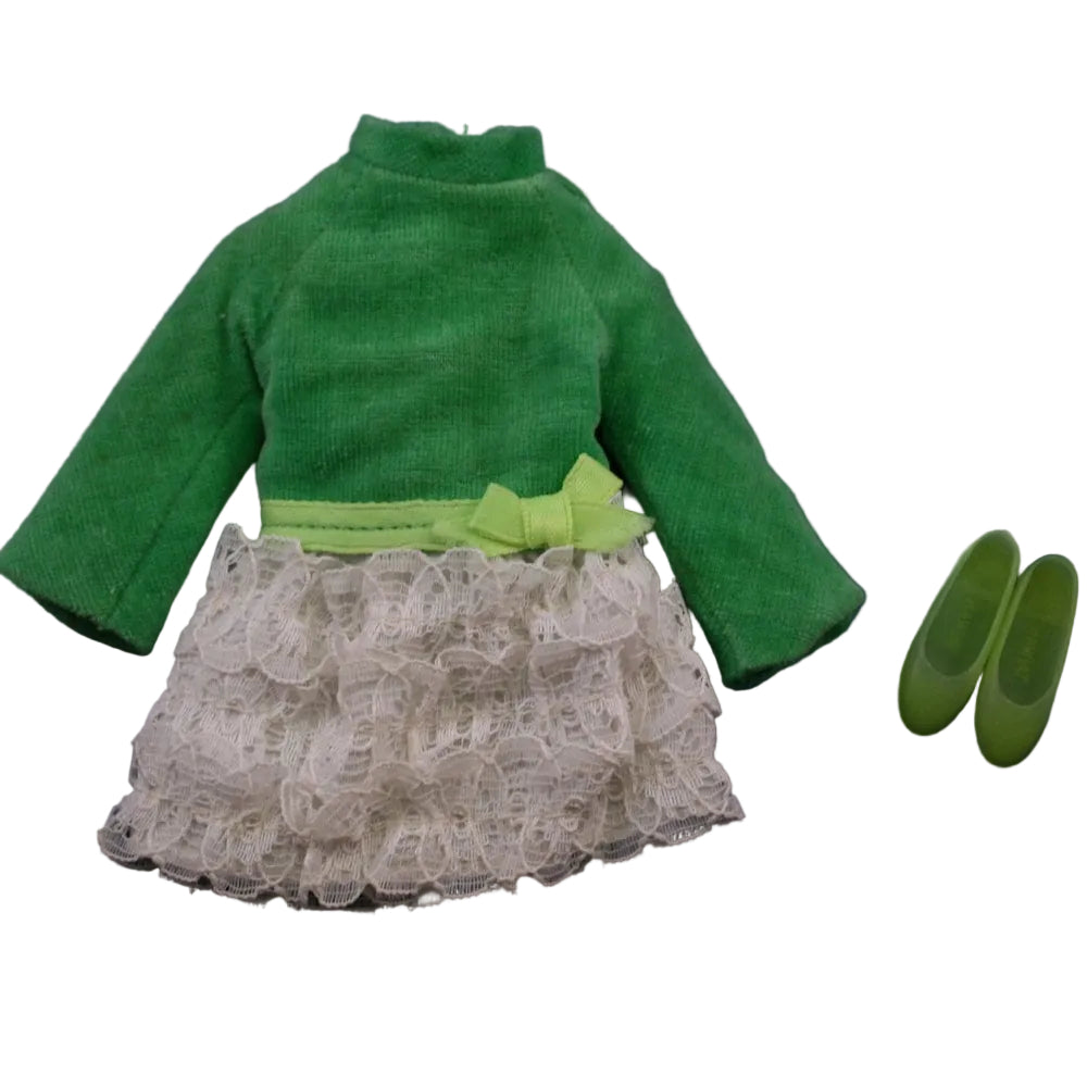 Mattel Skipper 1970 Lots of Lace Complete Set