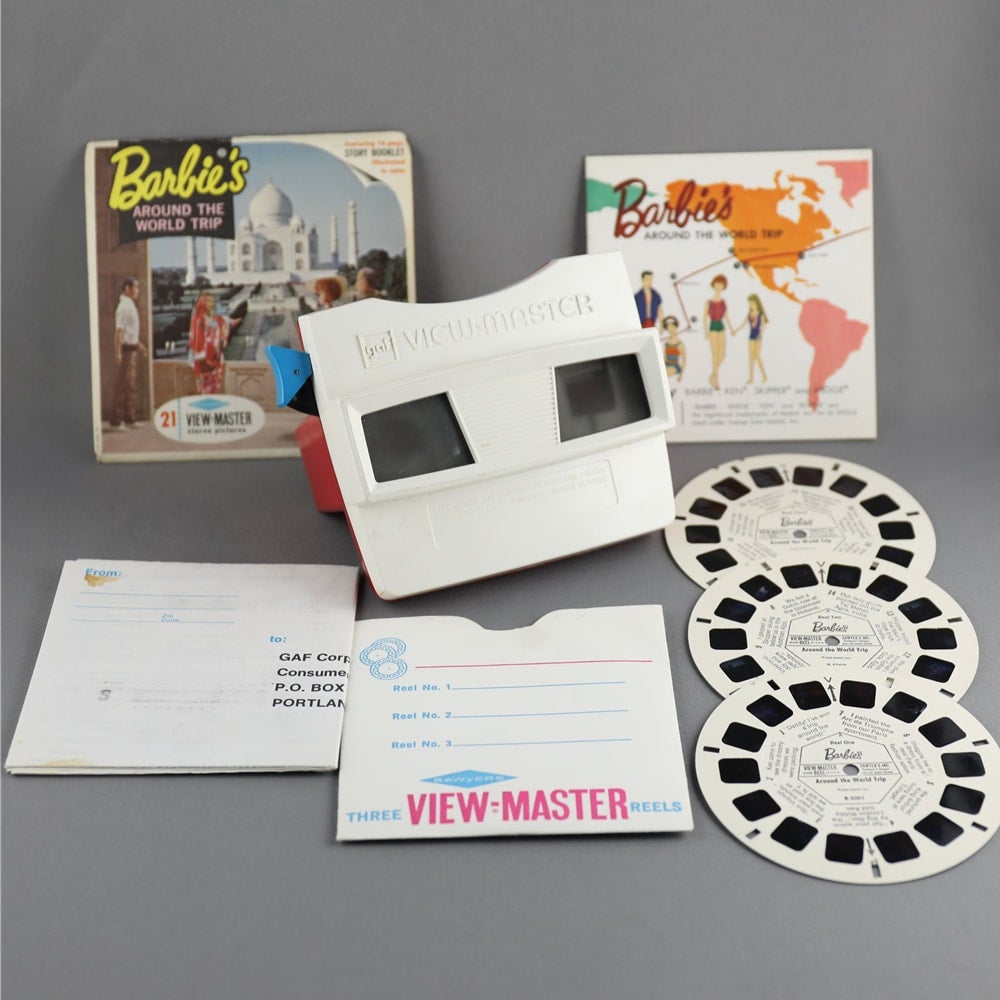 1966 View-Master "Barbie's Around the World Trip"