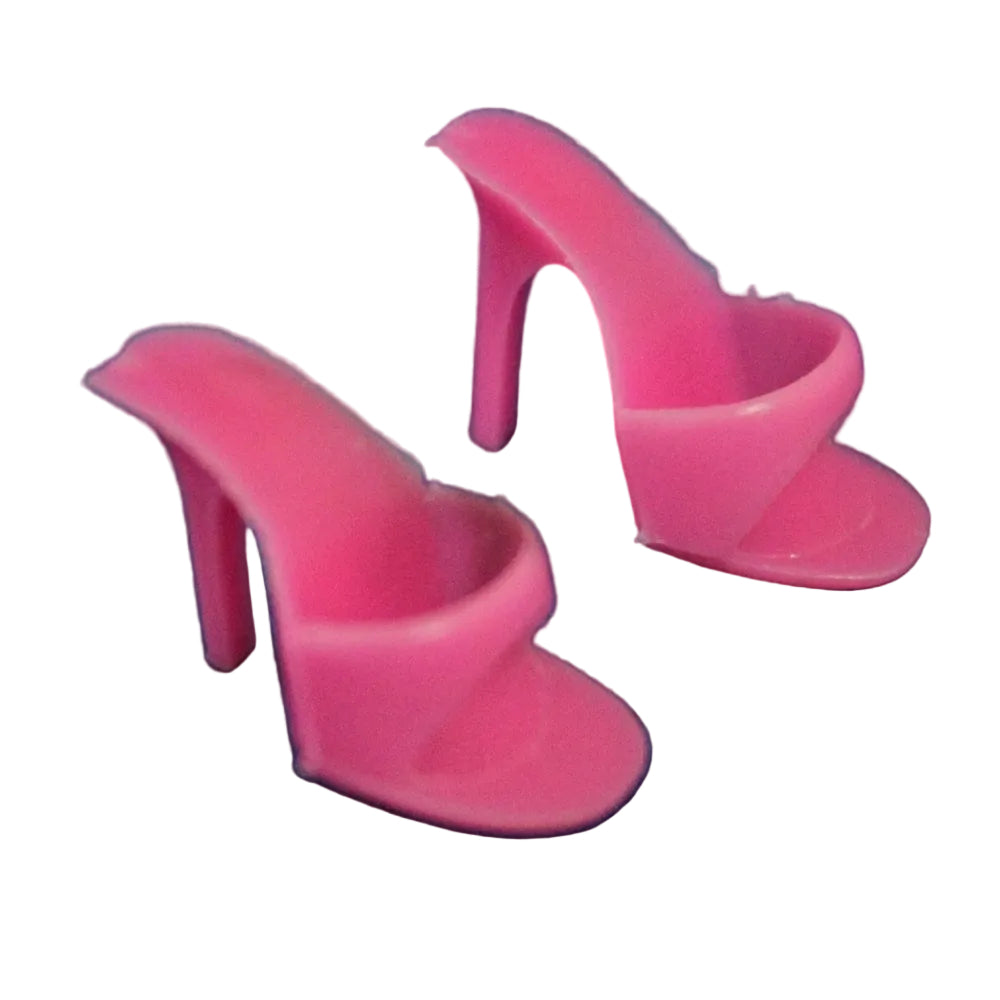 Mattel Barbie 1960 Open-toe Pumps Heels Shoes