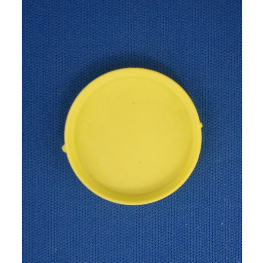 Mattel Vintage MOD Era Rimmed Dish for Barbiea, Big Jim, etc. - Yellow
