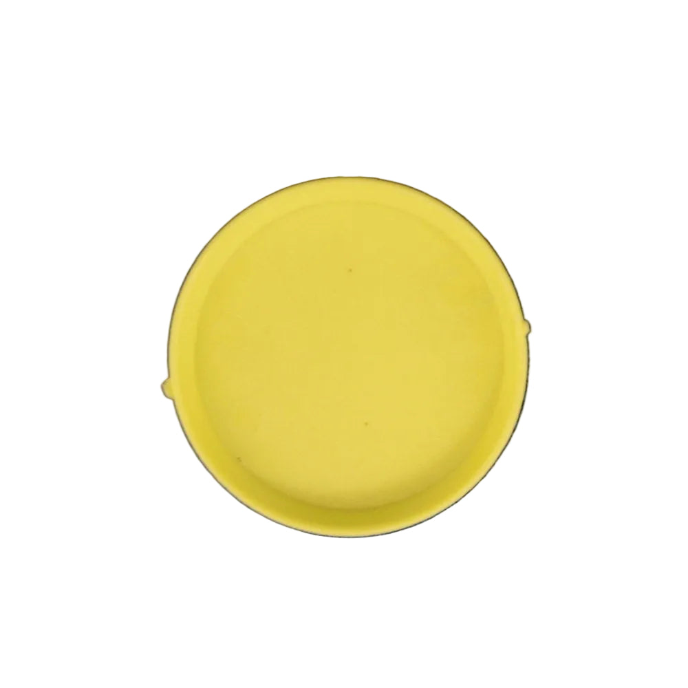 Mattel Vintage MOD Era Rimmed Dish for Barbiea, Big Jim, etc. - Yellow