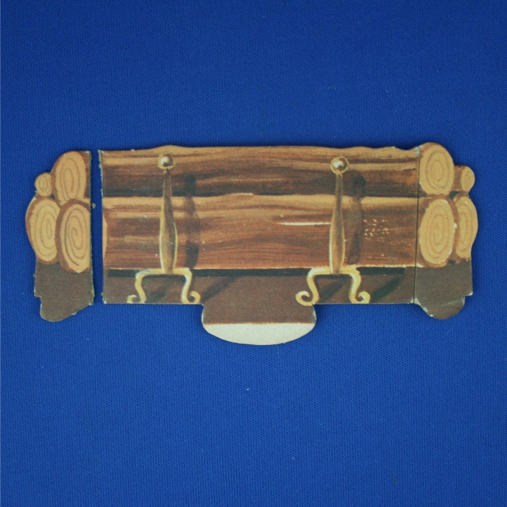 Mattel Barbie 2nd "New Dream House" - Fireplace Logs