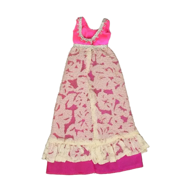 Mattel Francie 1970 Altogether Elegant Dress Gown Maxi