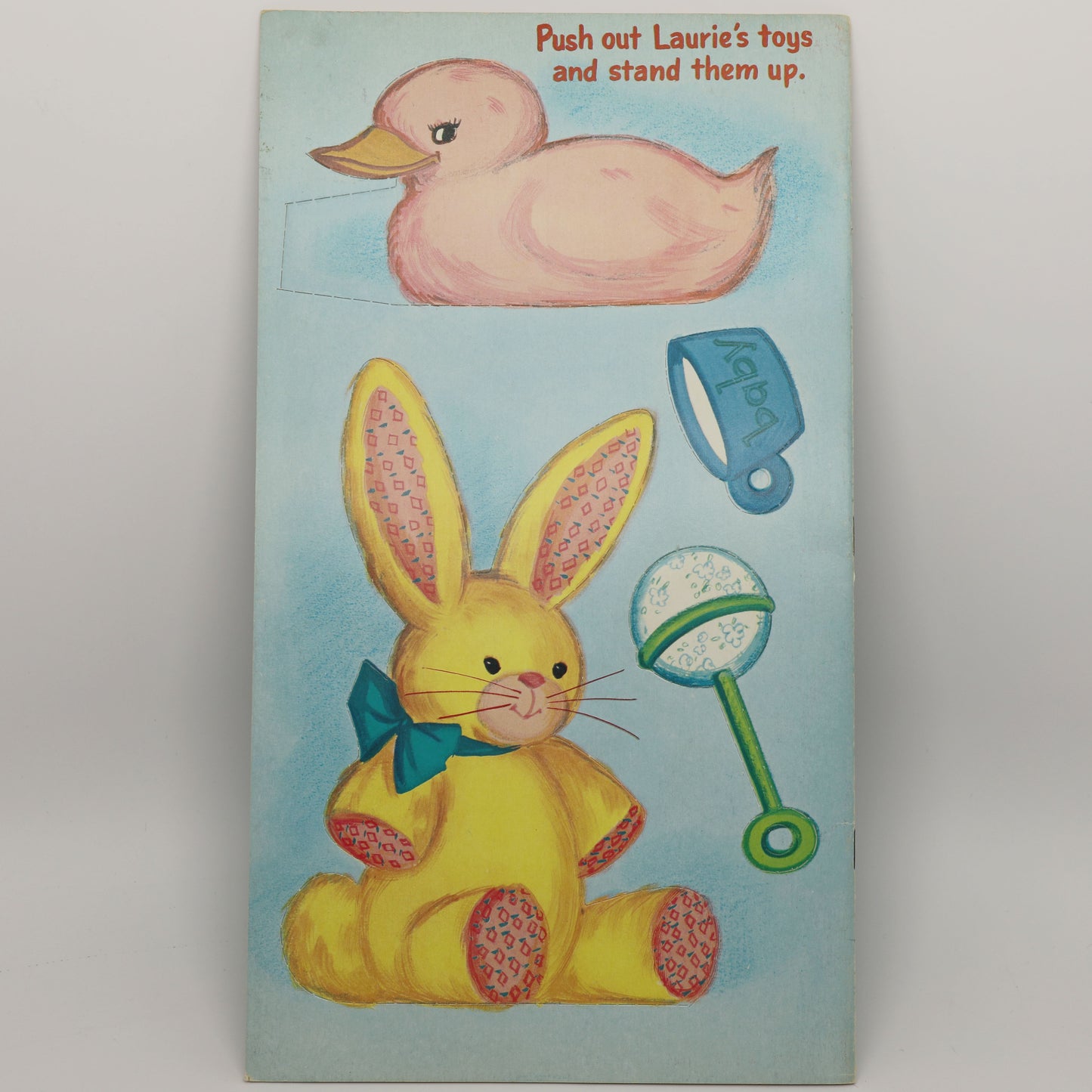 1961 Little Laurie Baby Doll Paper Doll New, Uncut