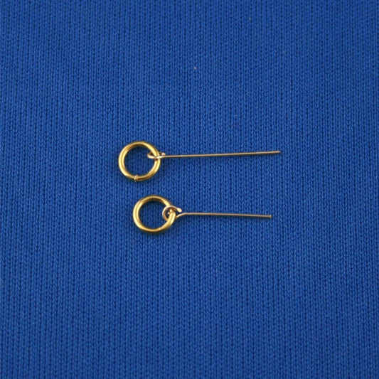 Barbie Gold Hoop Earrings SAFE REPRODUCTION