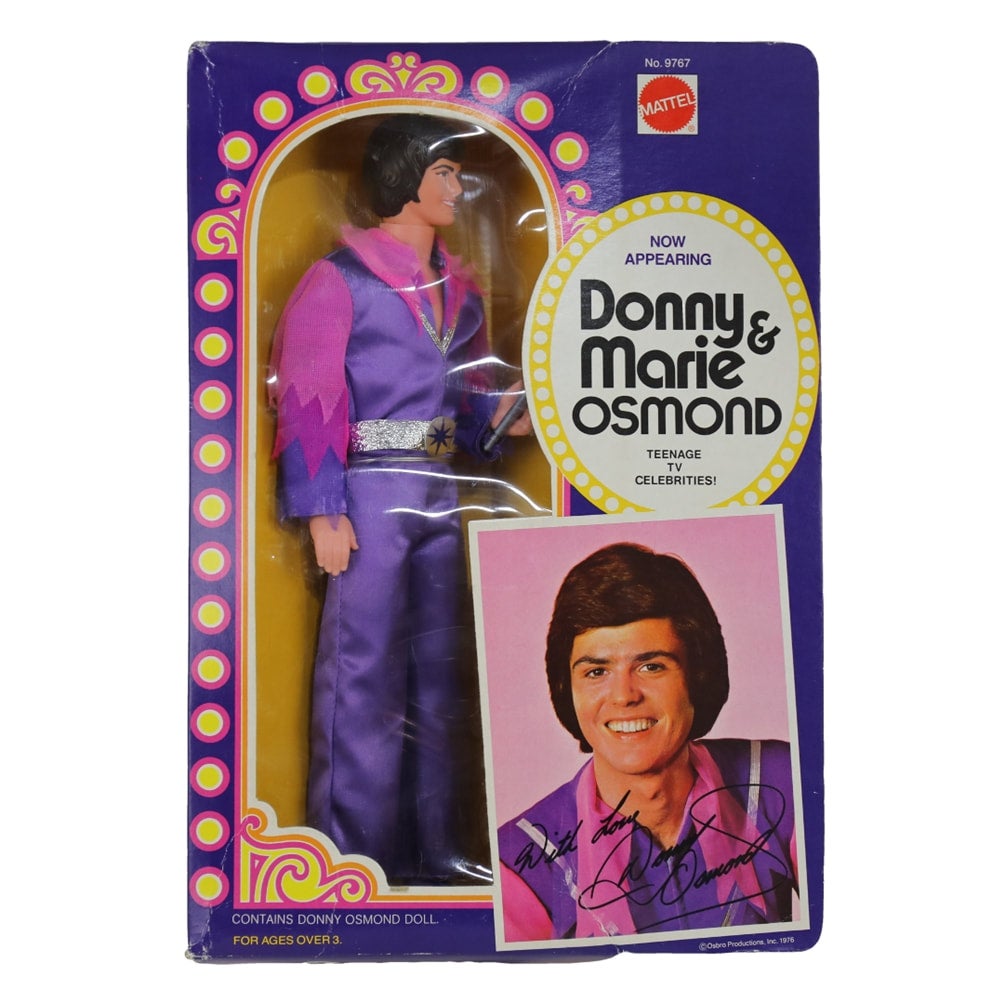 Mattel Donny & Marie Osmond Doll 1976 NRFB Donny