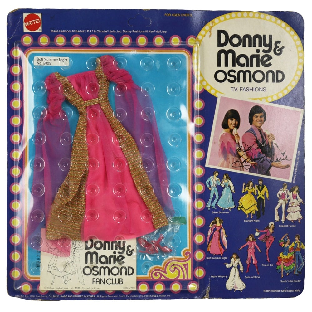 Mattel Donny & Marie Osmond T.V. Fashions 1976 "Soft Summer Night" NRFP Marie