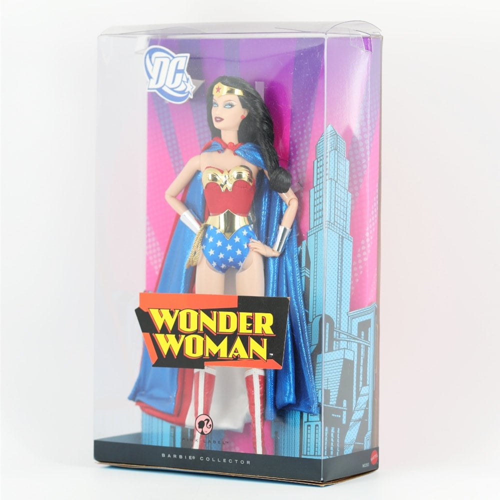 Mattel DC 2008 Wonder Woman Barbie by Mattel Pink Label NRFB
