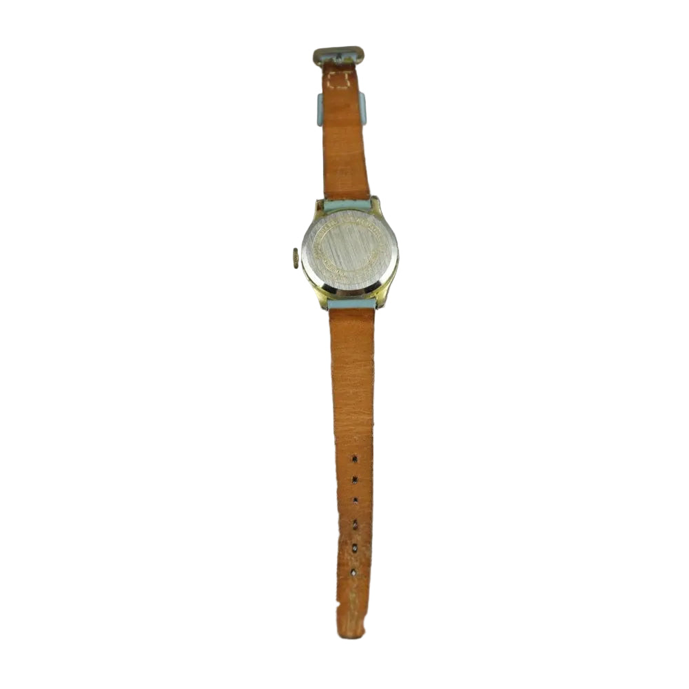 Bradley Barbie 1964 Jewelry Watch Blue Swirl Ponytail