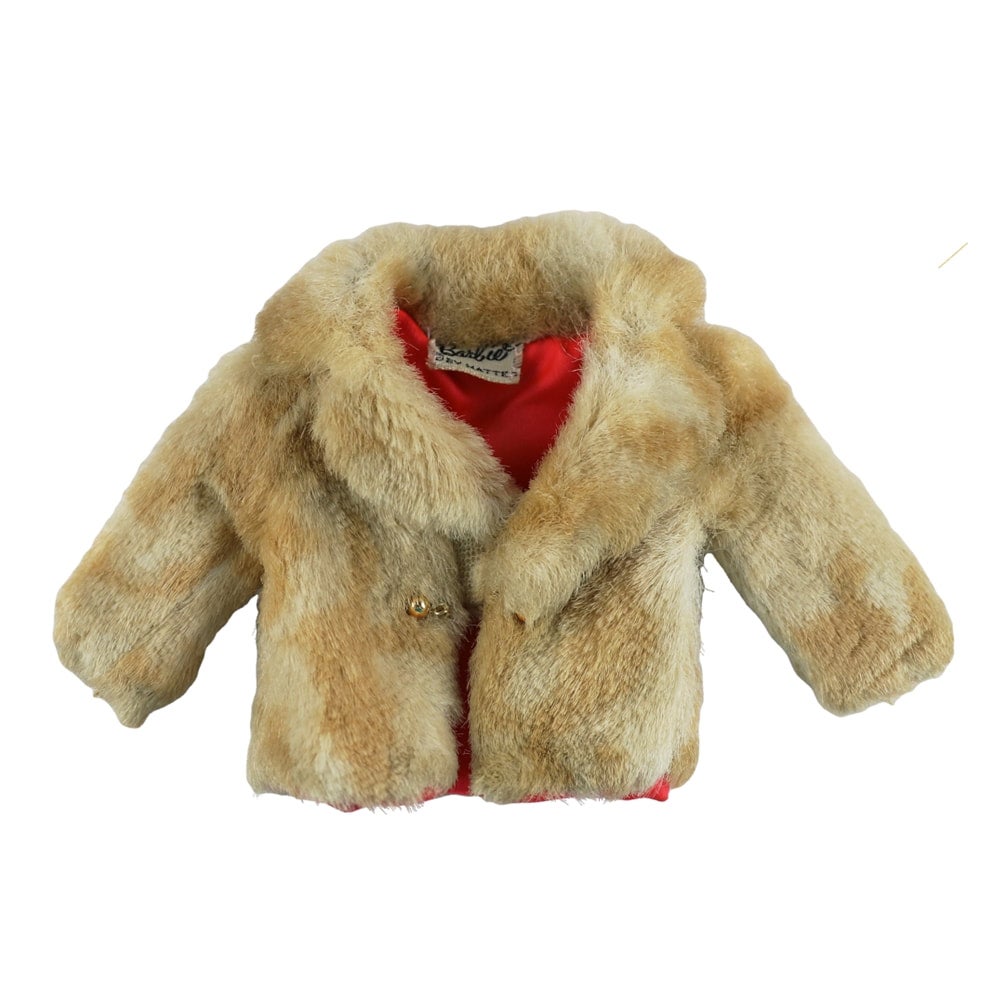 Mattel Barbie MOD Era Fab Fur Coat
