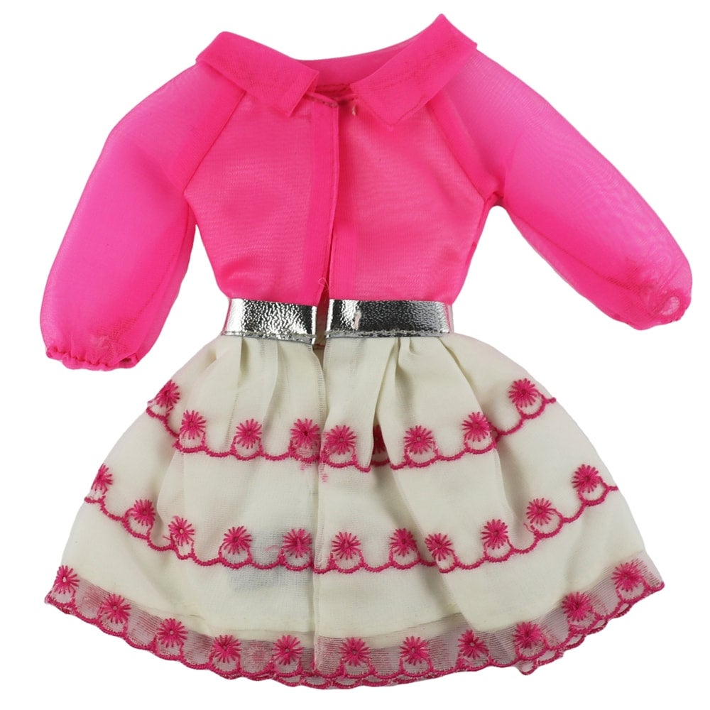 Mattel Barbie MOD Era Happy Go Pink Dress