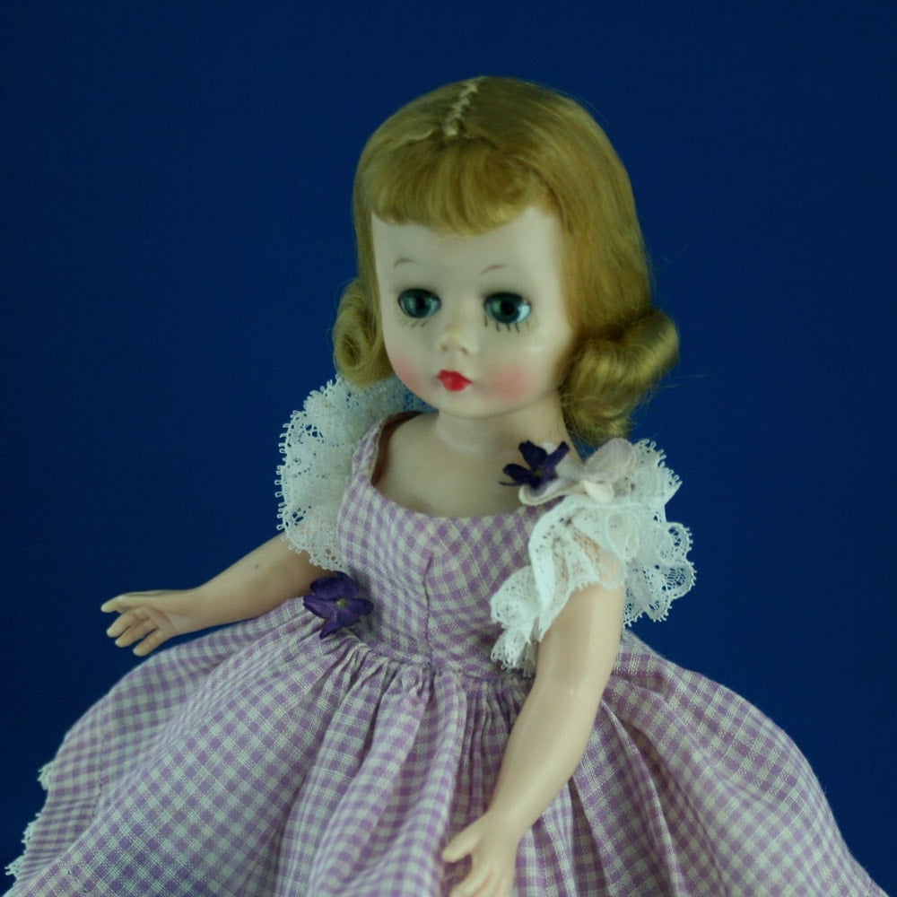 Madame Alexander Cissette in Lavender Gingham