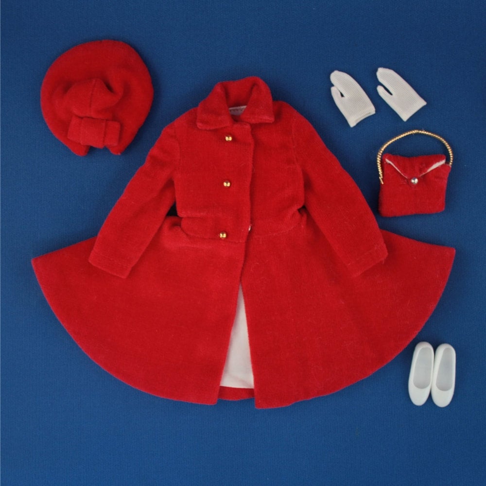 Mattel Skipper Dress Coat Complete Set