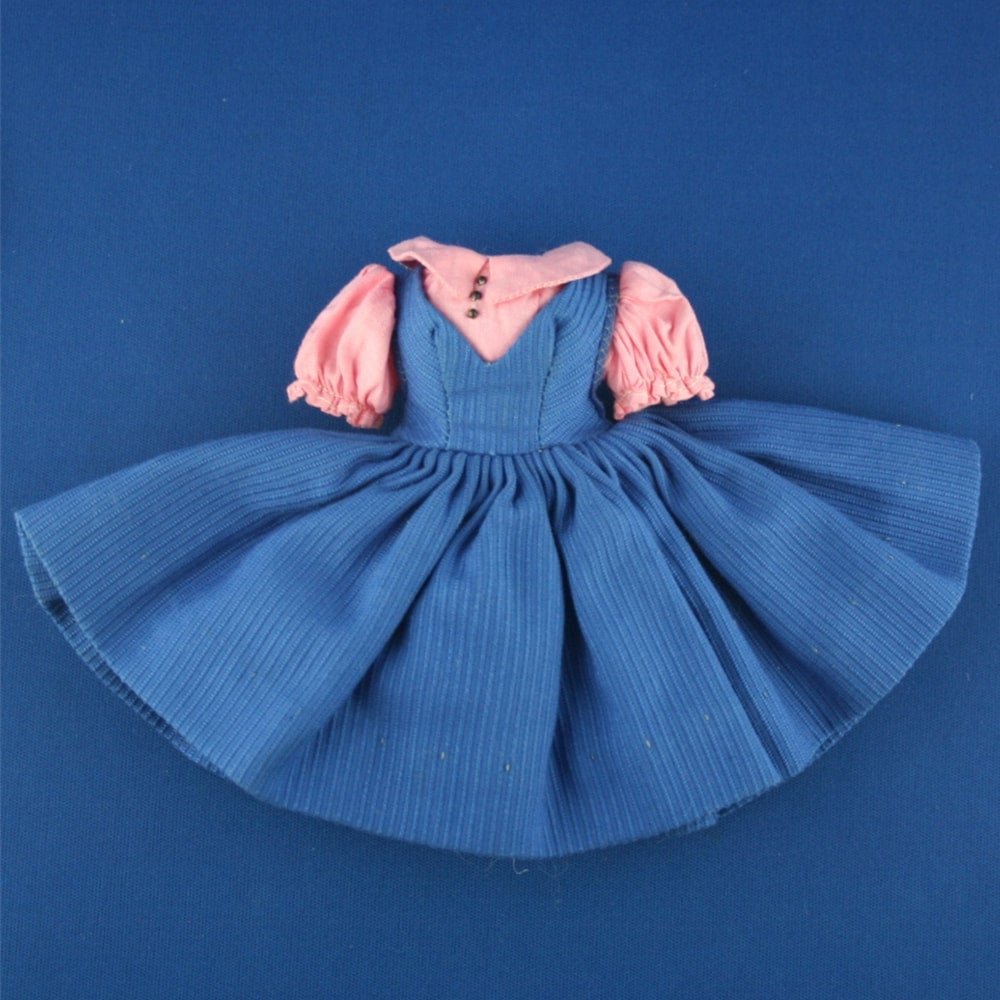 Madame Alexander Cissette Pink Blouse and Blue Pinafore