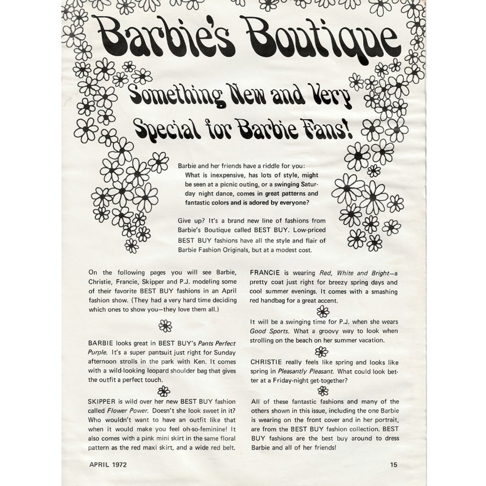 Barbie Talk Magazine by the Barbie Fan Club