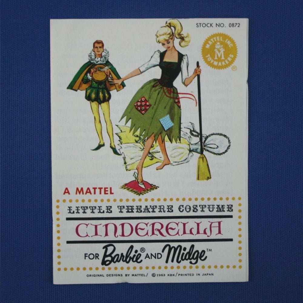 Mattel Barbie Little Theater Cinderella Complete Set