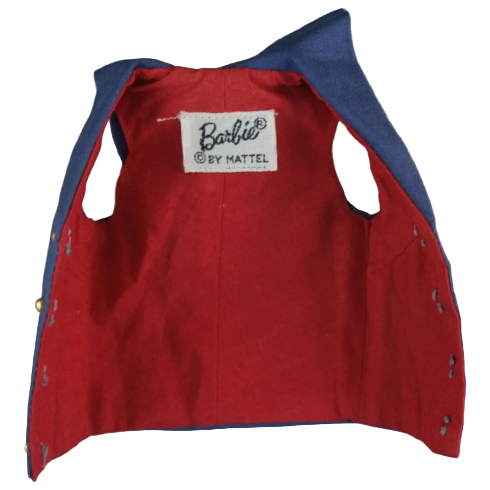 Mattel Barbie 1965 #1631 Aboard Ship Vest